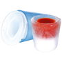 Pick and Drink Juego De 6 Moldes Vaso Hielo para Chupitos y Licores Colores Surtidos