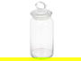 Pasabahce Tarro Kitchen 1130 ml Vidrio Transparente con Tapa Silicona 9.8x23.4x9.8 cm (Set de 6)