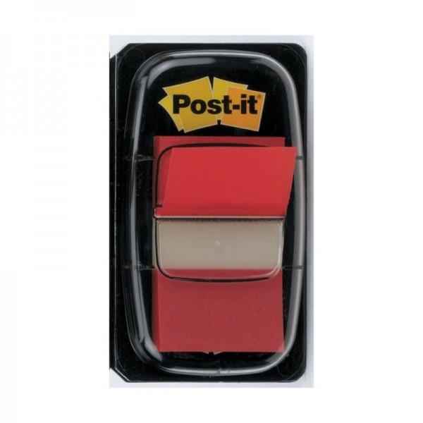 Post-It 680 Dispensador Notas Adhesivas Index Rojo 1x50 -12U- Post-It 680 Dispensador Notas Adhesivas Index Rojo 1x50 -12U-