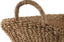 DKD Home Decor Bandeja de Seagrass y Yute Natural 54x35x22 cm