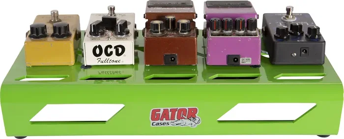 Gator Pedalboard De Aluminio Verde