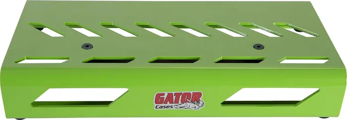 Gator Pedalboard De Aluminio Verde