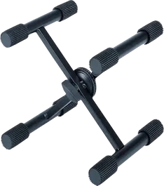 Quiklok Soporte Teclado QL322 Sobremesa Formato "X" Negro Altura Ajustable