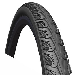 Rubena Cubierta Bicicleta 26 x 1 1/2 ETRTO 40-584 - Neumático Universal para Superficies Sin Pavimentar, Carga 106 Kg