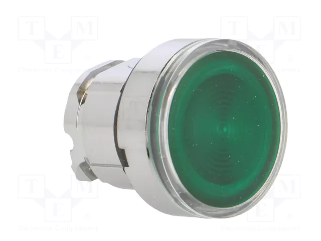 SCHNEIDER ELECTRIC Interruptor de presión Harmony XB4 Verde 22mm