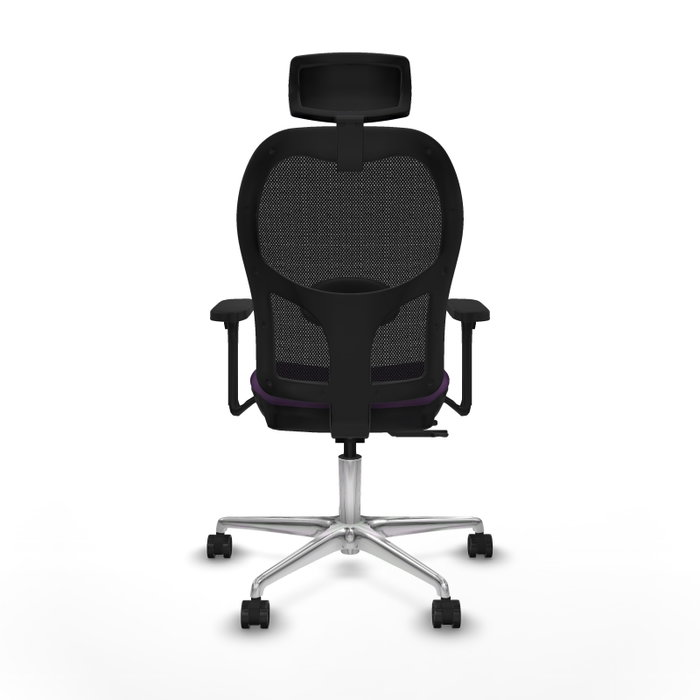 PIQUERAS Y CRESPO Silla de oficina Jorquera Morado y Negro con mecanismo Sincro/Traslack PIQUERAS Y CRESPO Silla de oficina Jorquera Morado y Negro con mecanismo Sincro/Traslack