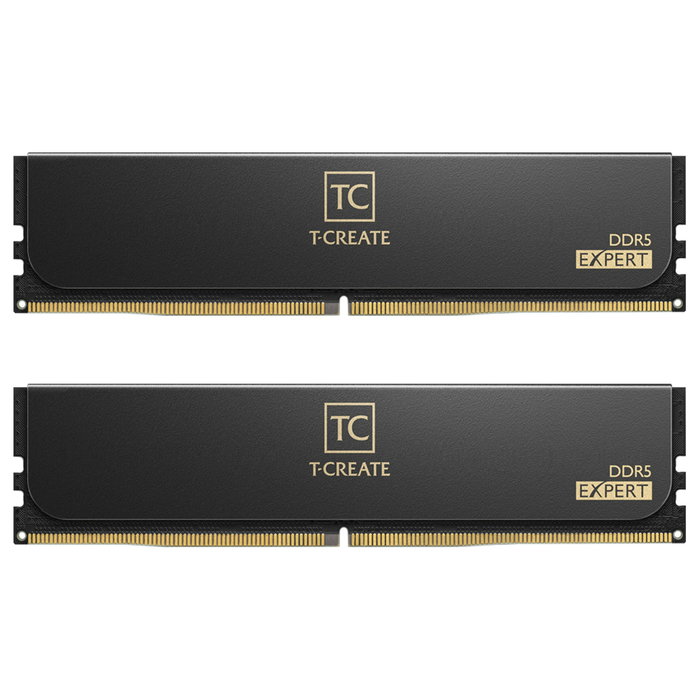 Team Group T-CREATE EXPERT Memoria RAM 32GB (2x16GB) DDR5 6400MHz CL32 DIMM Negra CTCED532G6400HC32ADC01 Team Group T-CREATE EXPERT Memoria RAM 32GB (2x16GB) DDR5 6400MHz CL32 DIMM Negra CTCED532G6400HC32ADC01