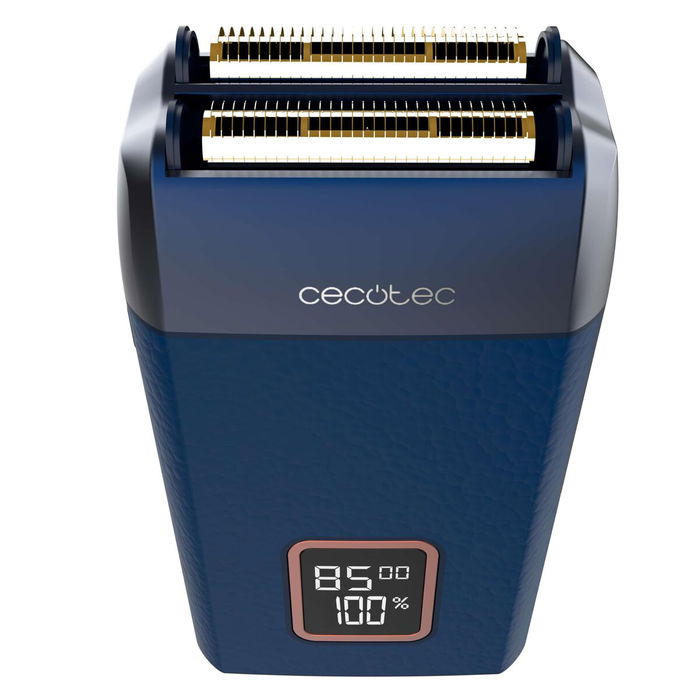 Cecotec Afeitadora Eléctrica PrecisionCare X-Trimm Pro Titanio 3 Velocidades LED 2h Azul