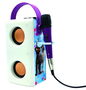 Lexibook Altavoz Bluetooth Frozen con Micrófono y Efectos de Luz, 13 x 33 x 13 cm, para Mayores de 3 Años