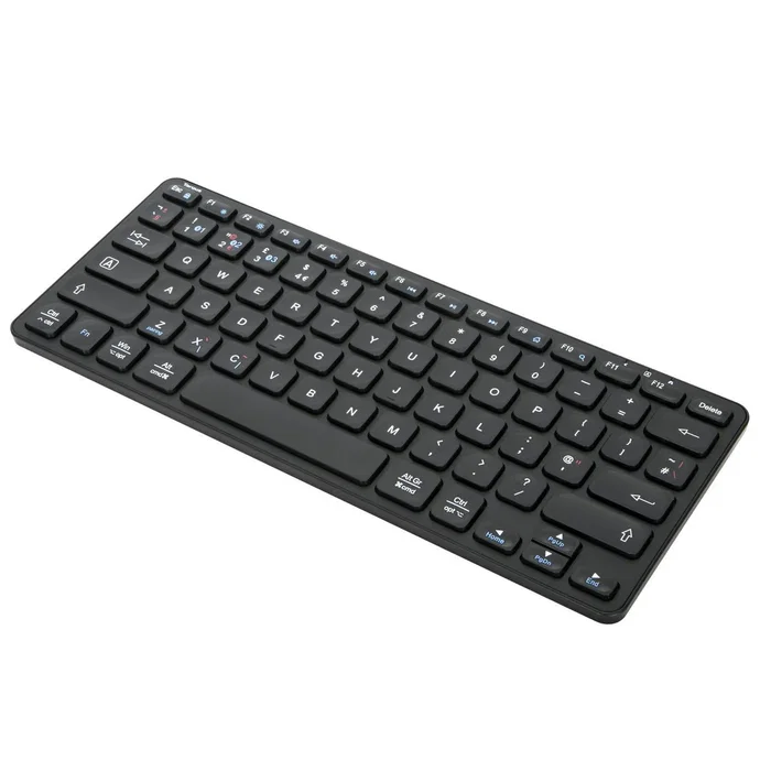 Targus AKB862UK Teclado Compacto Multidispositivo Inalámbrico Bluetooth 5.1 Antimicrobiano QWERTY Inglés Reino Unido Negro