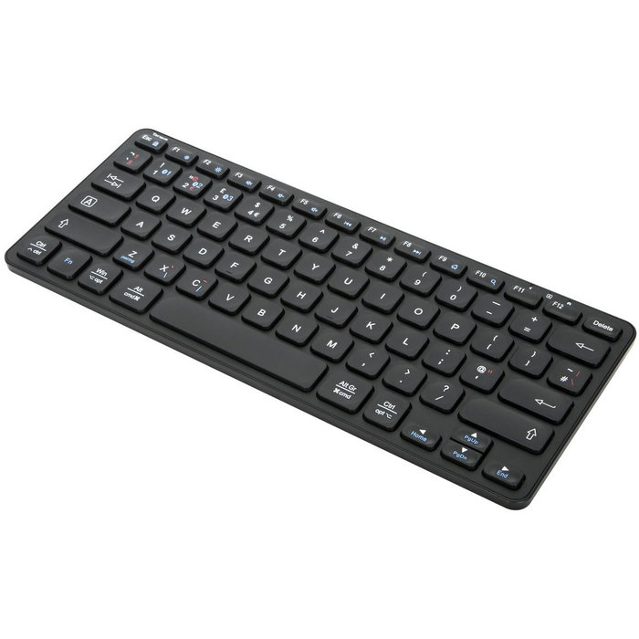 Targus AKB862UK Teclado Mini Inalámbrico Bluetooth 5.1 QWERTY Multi-Device Compact Negro