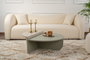 Nordure Mesa de Café Orion Verde Ceniza, Arenisca, 90x30x60cm y 85x35x30cm
