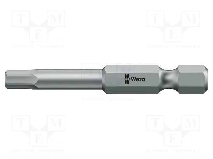 WERA Punta de destornillador Hex Plus HEX 7/64 pulgadas 50 mm WERA Punta de destornillador Hex Plus HEX 7/64 pulgadas 50 mm