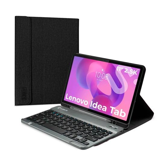 Subblim Keytab Pro BT Funda con Teclado para Lenovo Idea Tab 11 pulgaste 2025, Negra