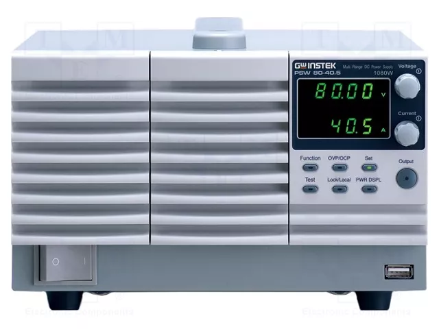 GW INSTEK PSW80-40.5 Fuente de alimentación de laboratorio programable 0÷80VDC 40,5A GW INSTEK PSW80-40.5 Fuente de alimentación de laboratorio programable 0÷80VDC 40,5A