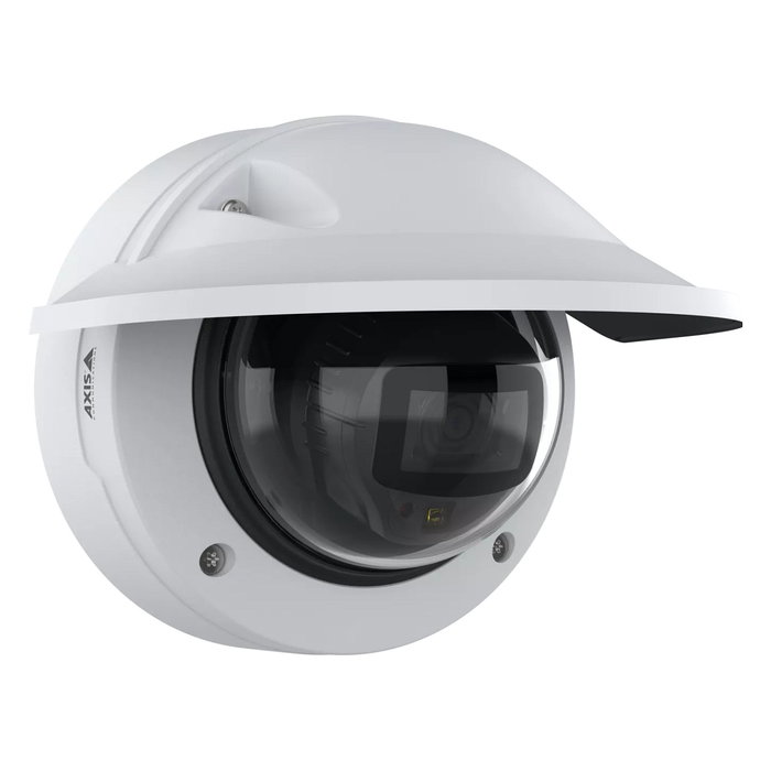 Axis Cámara de Seguridad IP Fija Cúpula P3278-LVE 8MP para Interior/Exterior, con Visión Nocturna, PTZ y Recuento de Personas, Resolución 4K (3840x2160), PoE, IP66, IK10