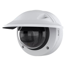 Axis Cámara de Seguridad IP Fija Cúpula P3278-LVE 8MP para Interior/Exterior, con Visión Nocturna, PTZ y Recuento de Personas, Resolución 4K (3840x2160), PoE, IP66, IK10