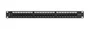 LANBERG Patch Panel Cat 6a 1U 19 pulgadas 24 puertos RJ45