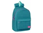 Safta Mochila para Portátil 14,1 Pulgadas Pata de Gallo Verde