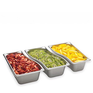 Vollrath Pujadas Cubeta Super Shapes 1/3 Extern en Acero Inoxidable para Buffet - 32.5 x 16.6 x 10 cm Vollrath Pujadas Cubeta Super Shapes 1/3 Extern en Acero Inoxidable para Buffet - 32.5 x 16.6 x 10 cm
