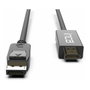 INCA IDPH-18T Cable DisplayPort a HDMI 1.8m Macho-Macho Negro, Velocidad 10.2 Gbit/s