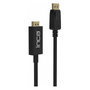 INCA IDPH-18T Cable DisplayPort a HDMI 1.8m Macho-Macho Negro, Velocidad 10.2 Gbit/s