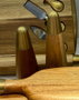 DKD Home Decor Salero y Pimentero de Acacia e Inox Natural