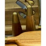 DKD Home Decor Salero y Pimentero de Acacia e Inox Natural