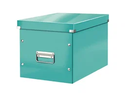 Leitz Click&Store Cubica Grande Caja de Almacenamiento, Turquesa, 320x360x310 mm