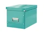 Leitz Click&Store Cubica Grande Caja de Almacenamiento, Turquesa, 320x360x310 mm
