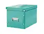 Leitz Click&Store Cubica Grande Caja de Almacenamiento, Turquesa, 320x360x310 mm