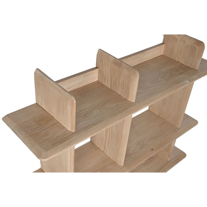 DKD Home Decor Estantería de Madera de Hevea con 4 Estantes DKD Home Decor Estantería de Madera de Hevea con 4 Estantes