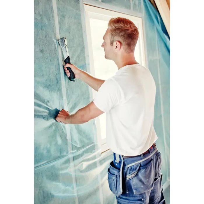 Rapid Grapas de alambre plano n.º 140/06 mm para aislamiento y bricolaje - Caja de 5000 unidades - 40303088