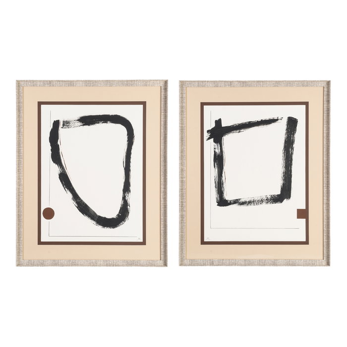 Cuadro Pintura Abstracto 2/M 80 X 100 cm (Set de 2) Cuadro Pintura Abstracto 2/M 80 X 100 cm (Set de 2)