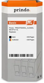 Prindo Multipack de cartuchos negro y varios colores Basic XL