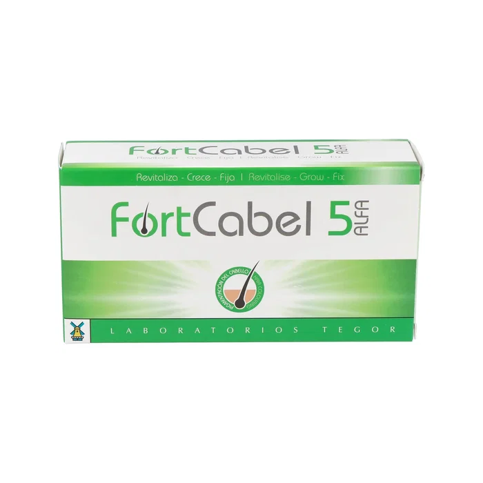 TEGOR Fortcabel 5 Alfa 60 Cápsulas - Complemento para Cabello y Uñas TEGOR Fortcabel 5 Alfa 60 Cápsulas - Complemento para Cabello y Uñas