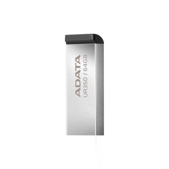 Adata UR350-64G-RSR/BK Memoria USB 3.2 Gen 1, 64GB, Metal, Hasta 100MB/s, Compatible con USB 2.0
