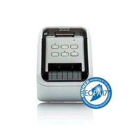 Brother QL-810WC Impresora de etiquetas USB y Wi-Fi (Negro y Rojo)