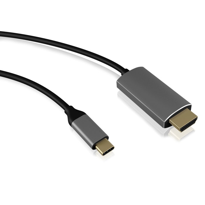 ICY BOX Cable USB Type-C a HDMI IB-CB020-C 1,8 m 4K 60Hz