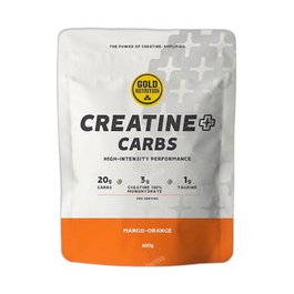 Gold Nutrition Creatina + Carbs Mango Naranja 600 g
