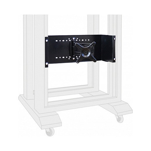 DeLOCK Brazo de Monitor para Rack 19″ Negro 4U DeLOCK Brazo de Monitor para Rack 19″ Negro 4U