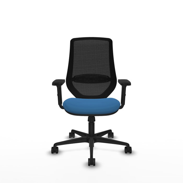 PIQUERAS Y CRESPO Silla de oficina Mardos con mecanismo Sincro, Azul claro y Negro PIQUERAS Y CRESPO Silla de oficina Mardos con mecanismo Sincro, Azul claro y Negro
