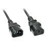 Lindy Cable de alimentación 2m C14 a C13 Negro 30331