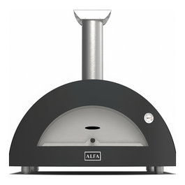 Alfa Forni Moderno 3 Pizze Wood Grey