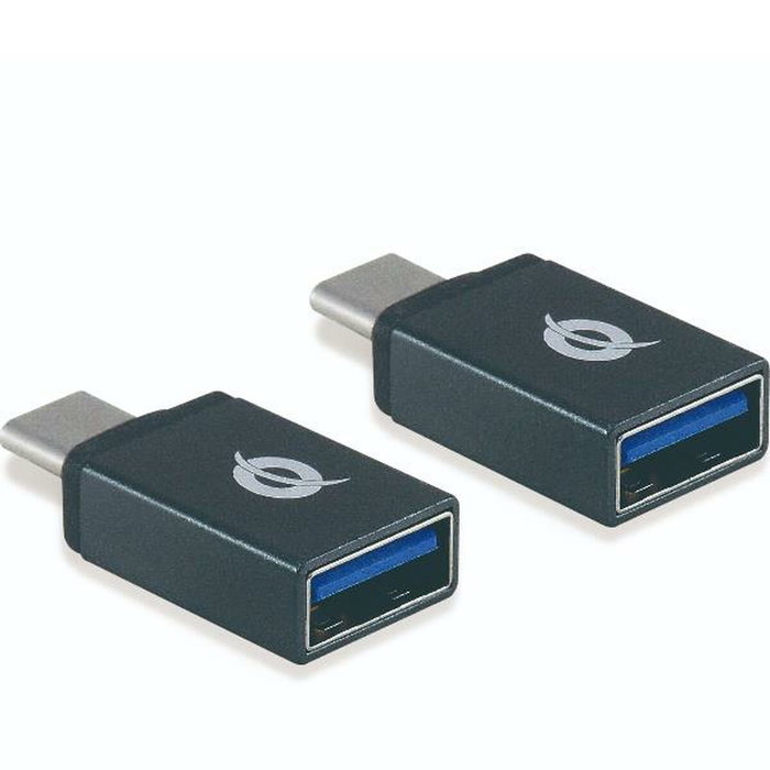 Conceptronic DONN03G Adaptador OTG USB-C a USB-A (Pack de 2)