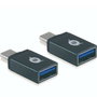 Conceptronic DONN03G Adaptador OTG USB-C a USB-A (Pack de 2)