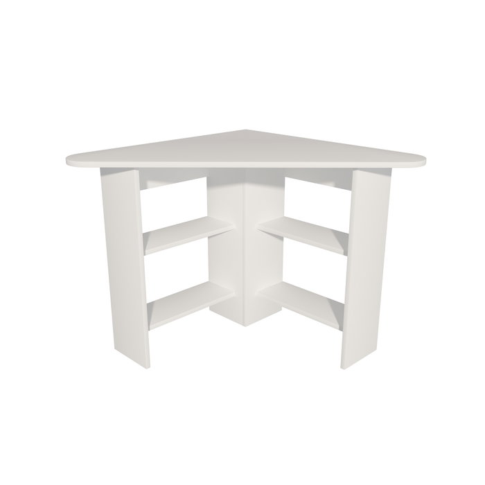 Hanah Home Mesa de Estudio Blanca 80x73.8x80 cm Tablero Partículas Melamina Hanah Home Mesa de Estudio Blanca 80x73.8x80 cm Tablero Partículas Melamina