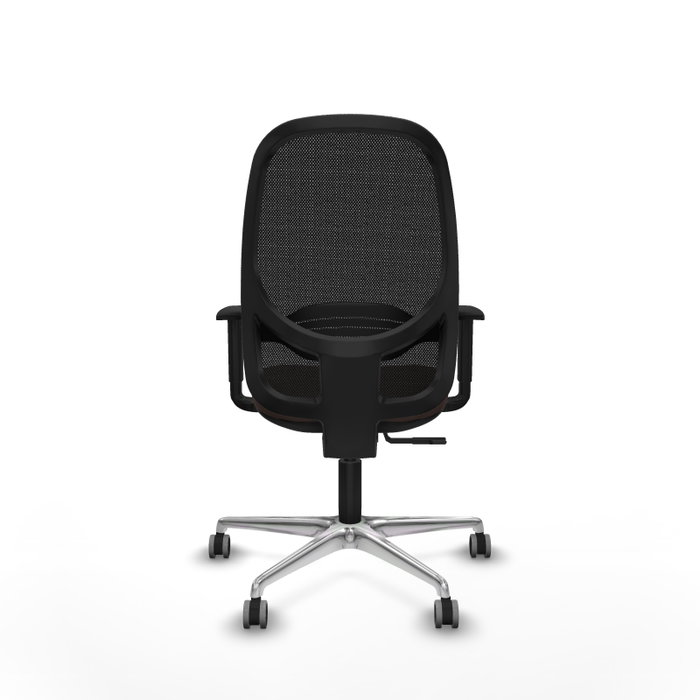 PIQUERAS Y CRESPO Silla de oficina Cilanco con mecanismo Sincro, Marrón oscuro y Negro PIQUERAS Y CRESPO Silla de oficina Cilanco con mecanismo Sincro, Marrón oscuro y Negro