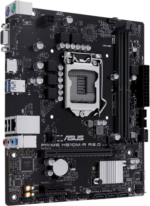Asus 90MB1EX0-M0ECY0 Placa Base Intel H510 Chipset LGA 1200, 2 DDR4 hasta 64GB, VGA, DVI, HDMI, GBLAN, 4 SATA3, 3 USB3.2, Micro ATX Asus 90MB1EX0-M0ECY0 Placa Base Intel H510 Chipset LGA 1200, 2 DDR4 hasta 64GB, VGA, DVI, HDMI, GBLAN, 4 SATA3, 3 USB3.2, Micro ATX