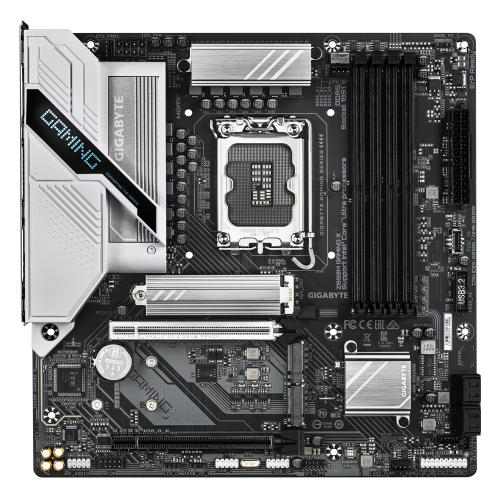Gigabyte Placa Base Z890M GAMING X, Intel LGA 1851, Chipset Z890, Micro ATX, DDR5, 4x SATA + 3x M.2, HDMI, 2.5GbE